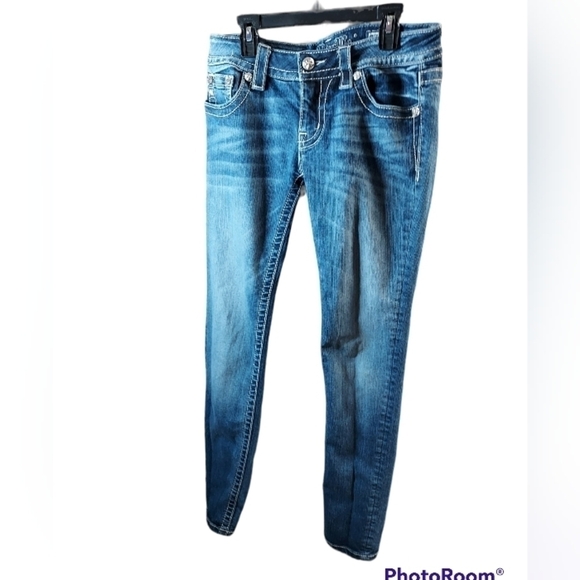Miss Me jeans size 27 skinny Ins31 style JV817252 - Picture 2 of 15